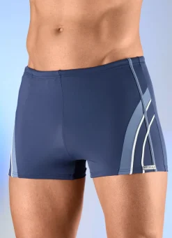 Herren WAVEBREAKER Badepants mit bunten Einsätzen