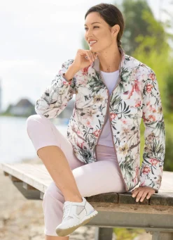 Damen BADER Wendejacke mit Druckerleiste