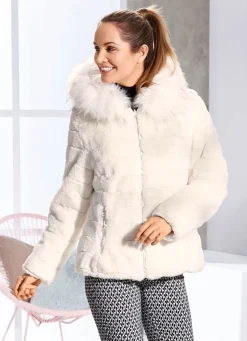 Damen BADER Wendejacke mit fester Kapuze