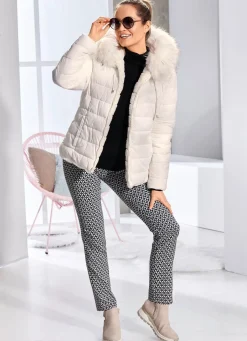 Damen BADER Wendejacke mit fester Kapuze
