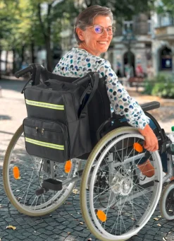 BADER Wetterfeste Rollstuhl-/Rollator-Tasche