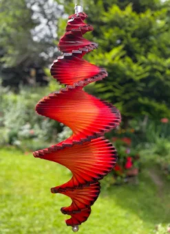 BADER Wetterfestes Holz-Windspiel