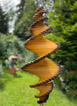 BADER Wetterfestes Holz-Windspiel