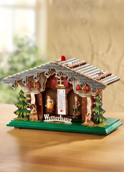 BADER Wetterhaus mit Thermometer
