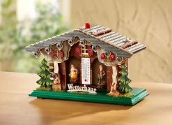 BADER Wetterhaus mit Thermometer