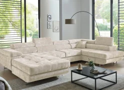 BADER Wohnlandschaft mit Bettfunktion und Bettkasten