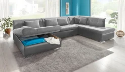 BADER Wohnlandschaft mit Bettfunktion
