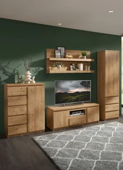 BADER Wohnwand, 4-teilig in modernem Design