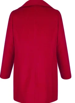 Damen BADER Wolljacke mit verdeckter Druckerleiste