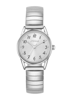 Damen BADER Zeitlose Quartz-Damenuhr Pools 1988 mit Zugband