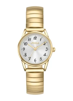 Damen BADER Zeitlose Quartz-Damenuhr Pools 1989 mit Zugband