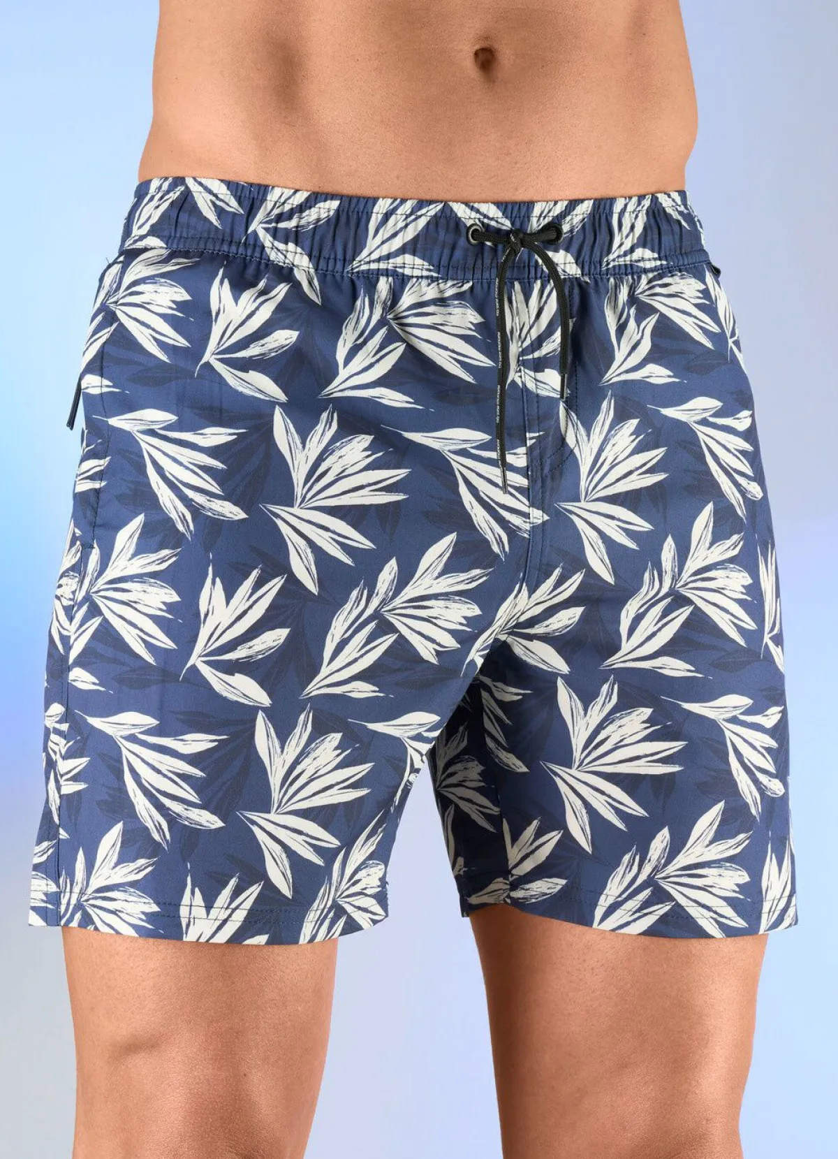 Herren BADER Zweierpack Badeshorts, Microfaser