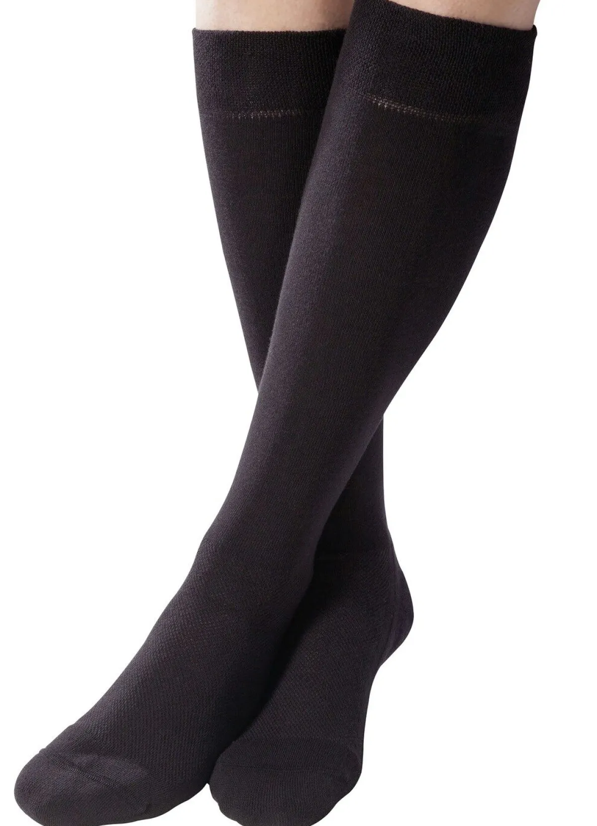 BADER Zweierpack Komfort-Kniestrümpfe oder -Socken