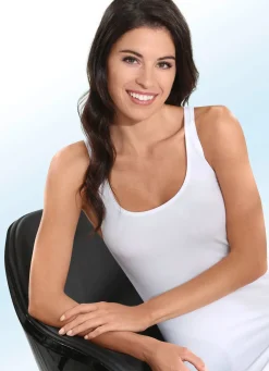 Damen SCHIESSER Zweierpack -Hemden mit BIO-Baumwolle