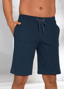 Herren BADER Zweierpack Schlaf- und Freizeithosen mit Durchzugband und Seitentaschen