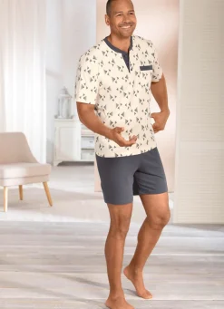 Herren BADER Zweierpack Shortys mit Knopfleiste