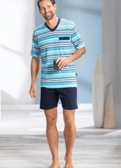 Herren BADER Zweierpack Shortys mit V-Ausschnitt