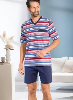Herren BADER Zweierpack Shortys mit V-Ausschnitt