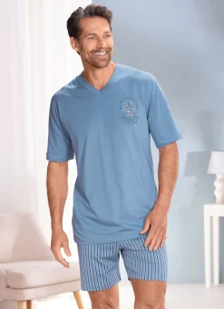 Herren BADER Zweierpack Shortys mit V-Ausschnitt