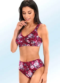 Damen KUDRESHOV Zweierpack Slips mit farbharmonischem Floraldessin